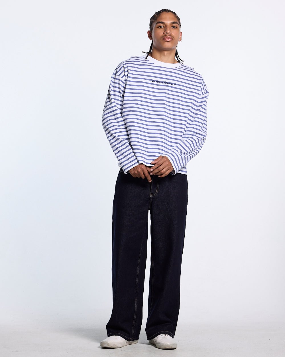 C V2 DIRTY PANTS RAW DENIM - Cold Culture