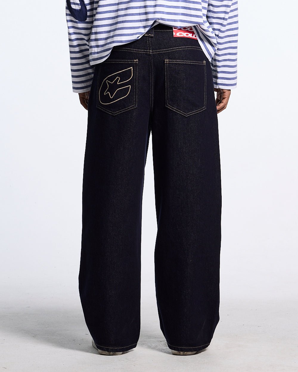 C V2 DIRTY PANTS RAW DENIM - Cold Culture