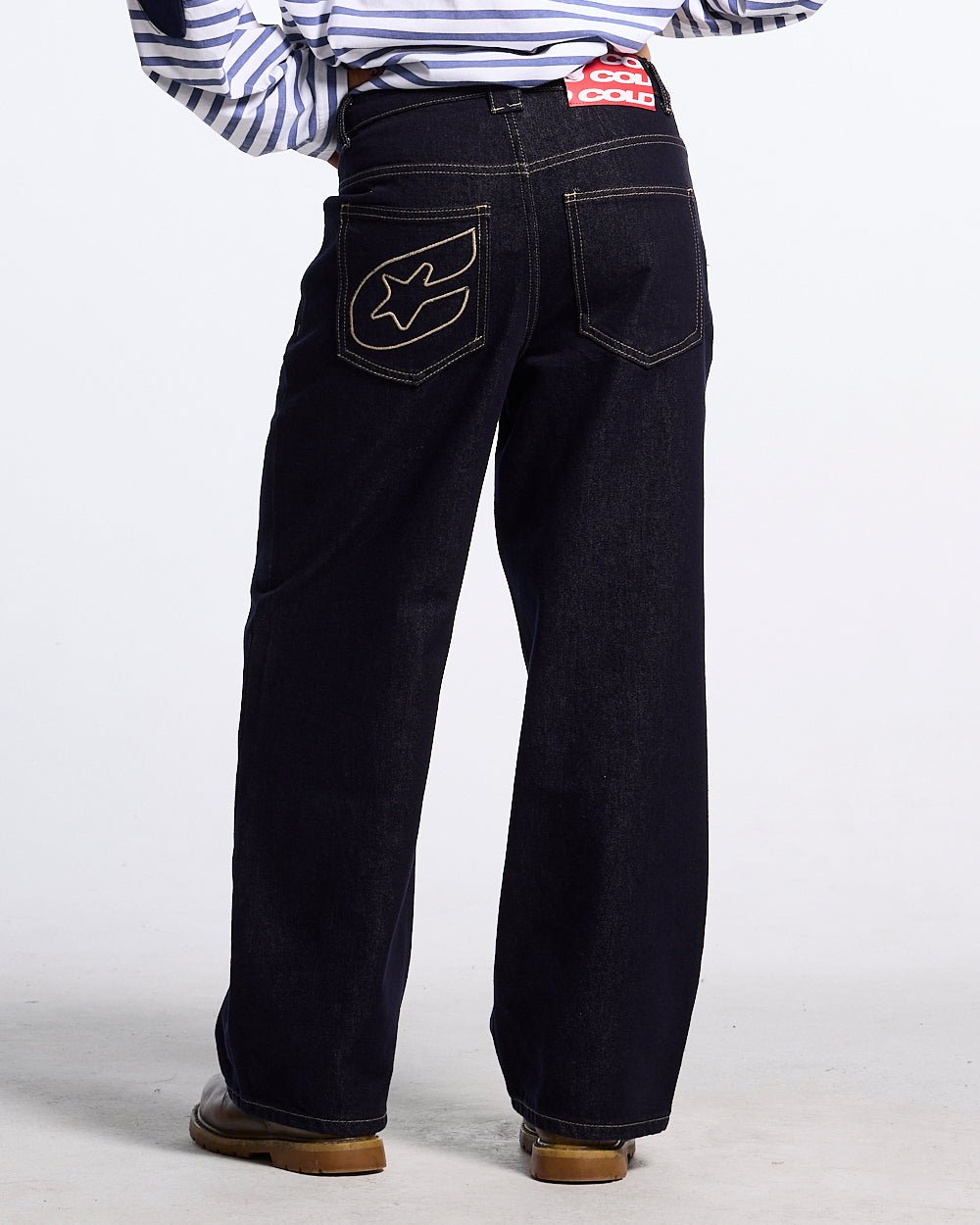 C V2 DIRTY PANTS RAW DENIM - Cold Culture