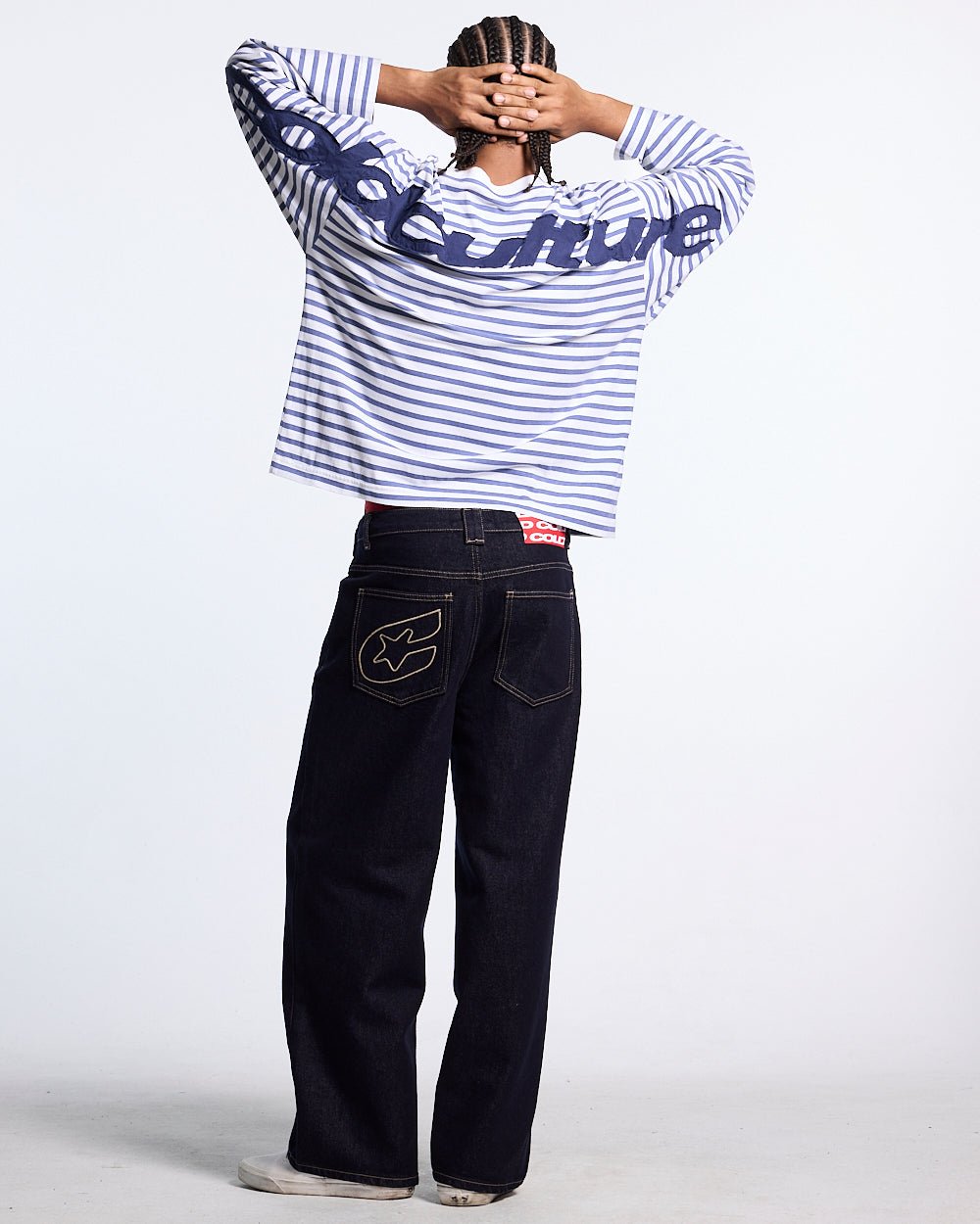 C V2 DIRTY PANTS RAW DENIM - Cold Culture