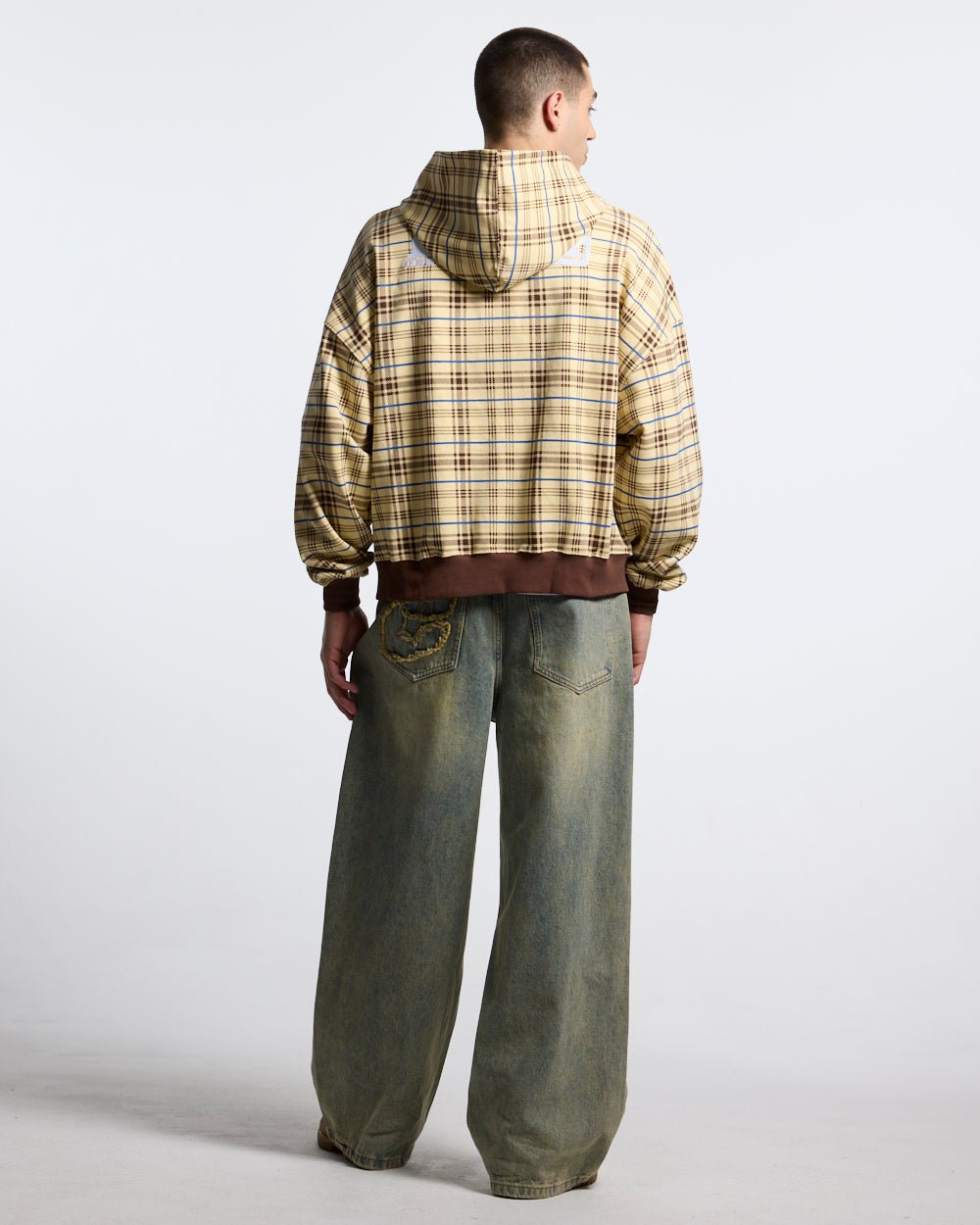 C V2 PANTS DIRTY LIGHT DENIM | COLD CULTURE™ | STREETWEAR CLOTHING