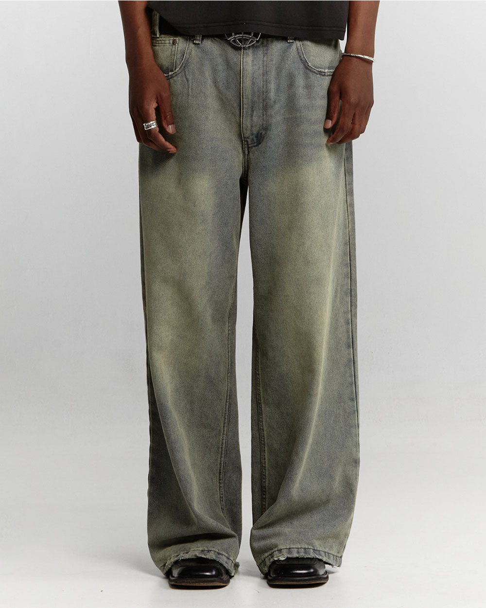 C V2 PANTS DIRTY LIGHT DENIM - COLD CULTURE