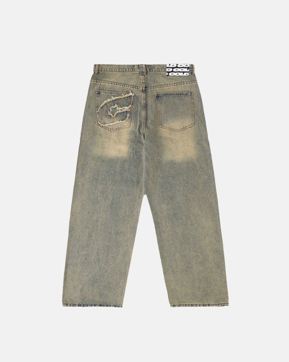 C V2 PANTS DIRTY LIGHT DENIM - COLD CULTURE