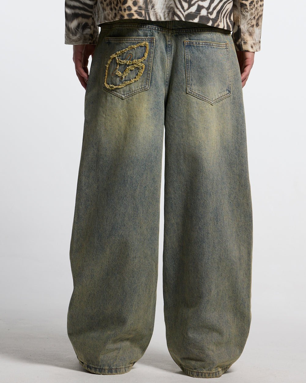 C V2 PANTS DIRTY LIGHT DENIM - Cold Culture #man