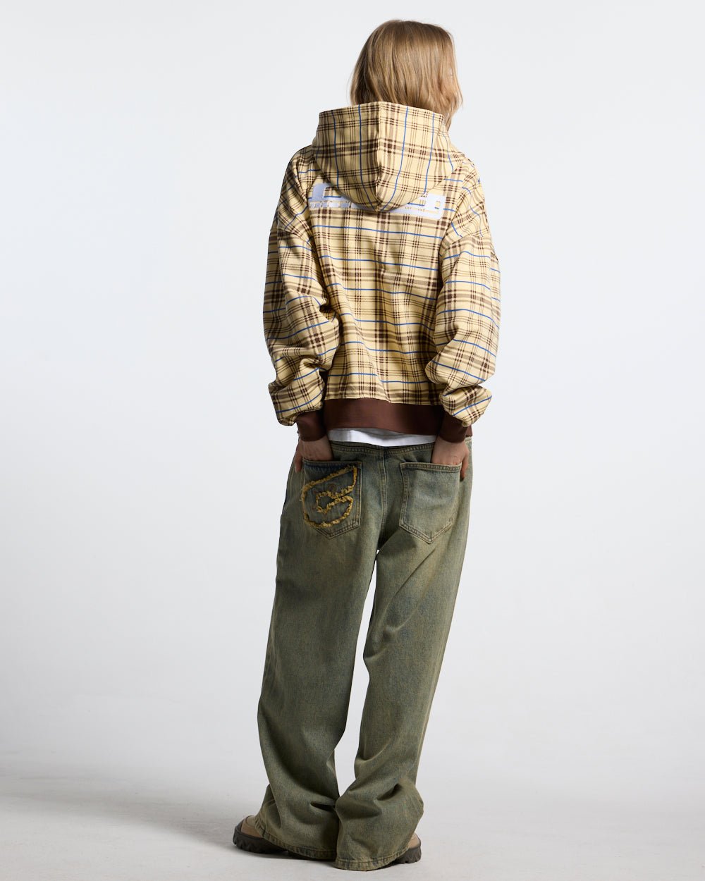 C V2 PANTS DIRTY LIGHT DENIM - Cold Culture #woman