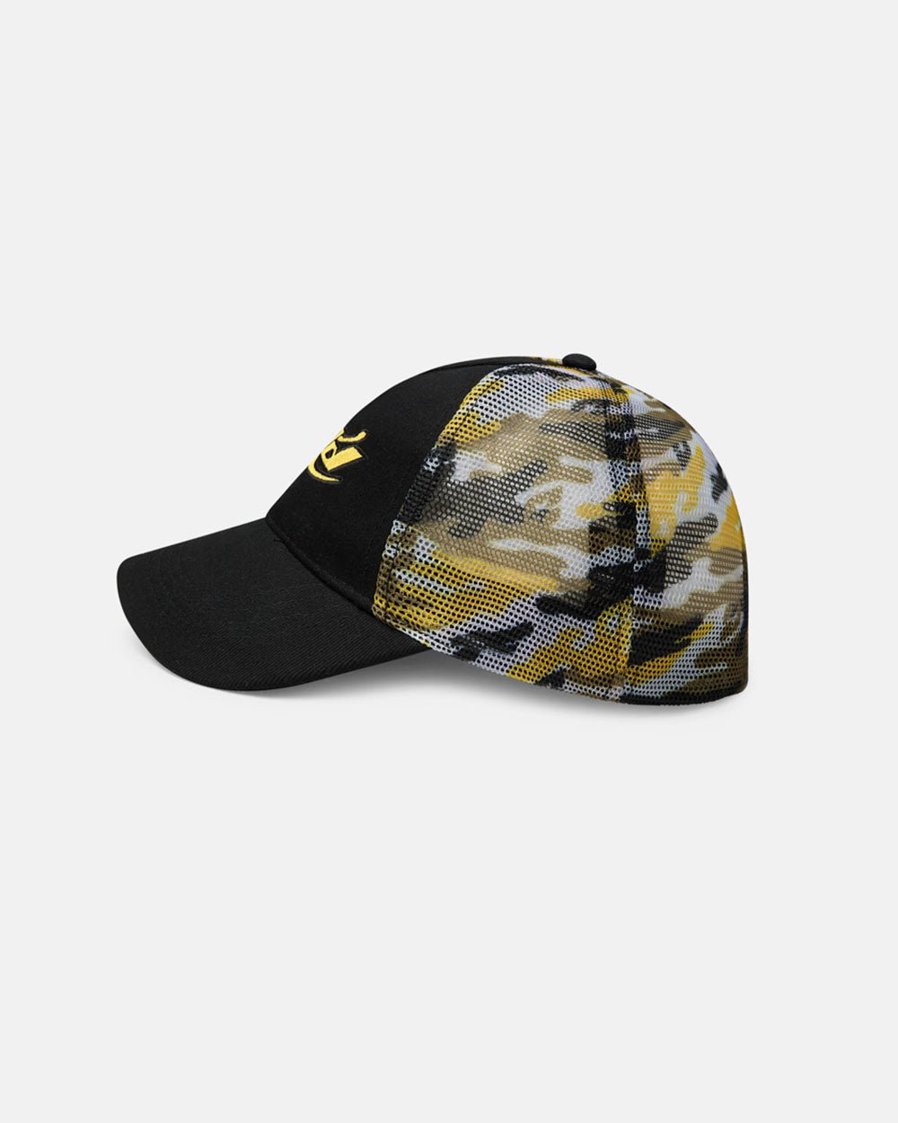 CAMO CAP BLACK AND YELLOW - COLD CULTURE