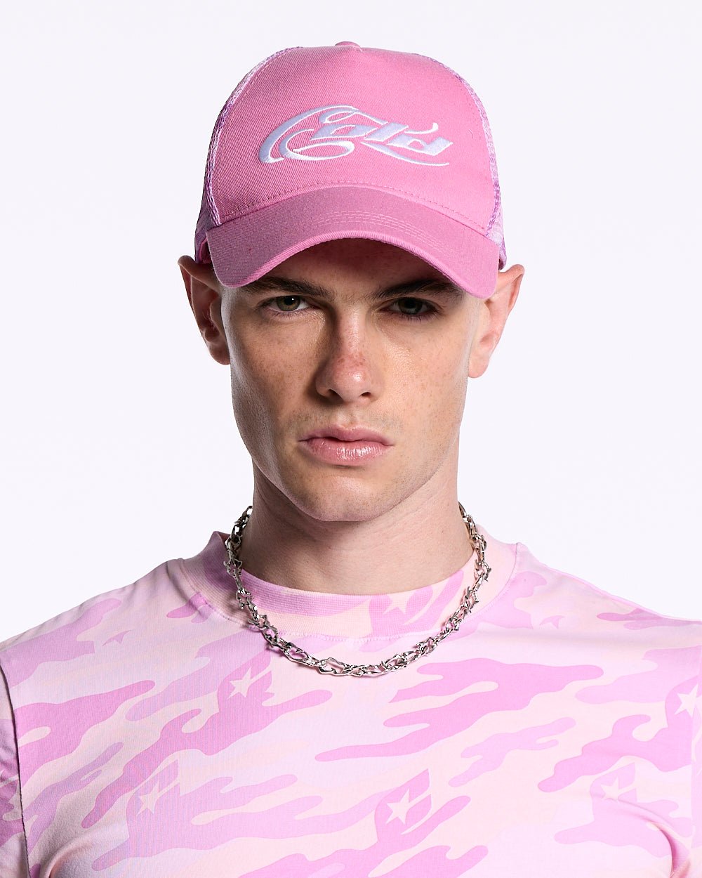CAMO CAP PINK - COLD CULTURE