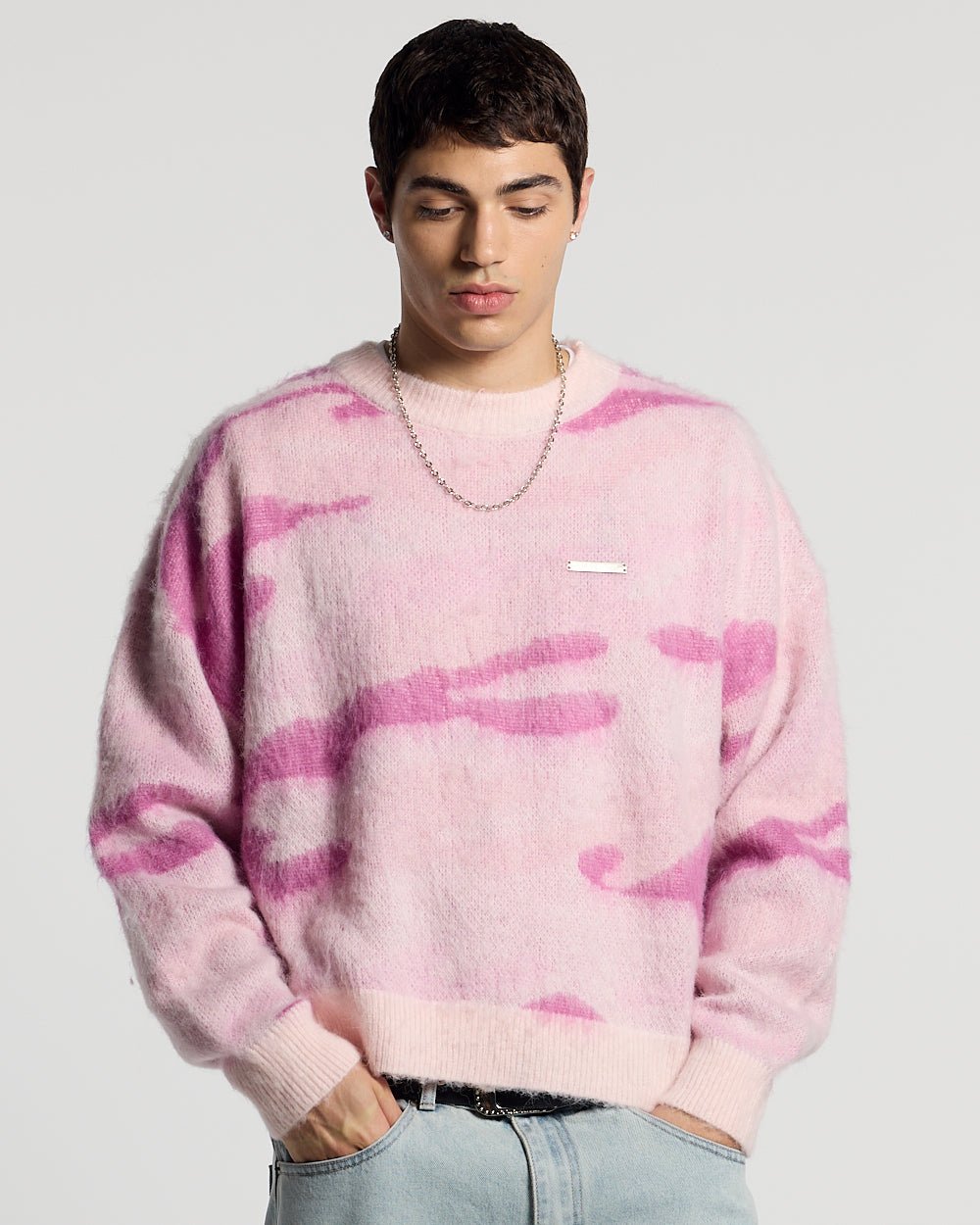 CAMO KNITWEAR PINK - Cold Culture