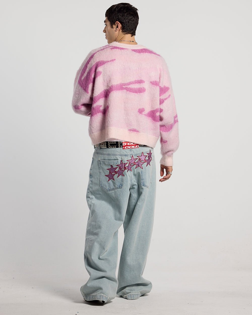 CAMO KNITWEAR PINK - Cold Culture