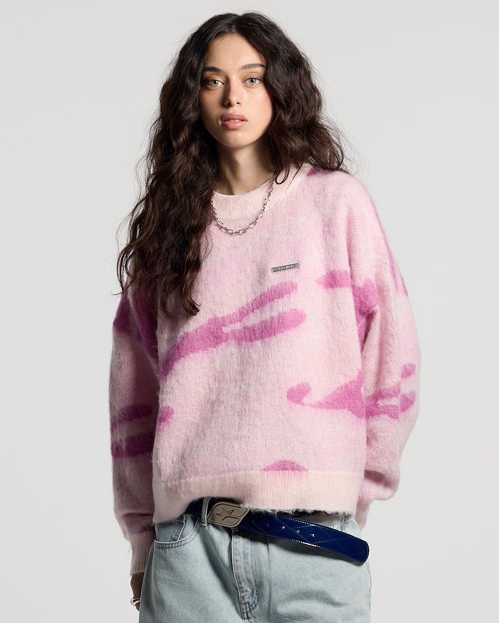 CAMO KNITWEAR PINK - Cold Culture