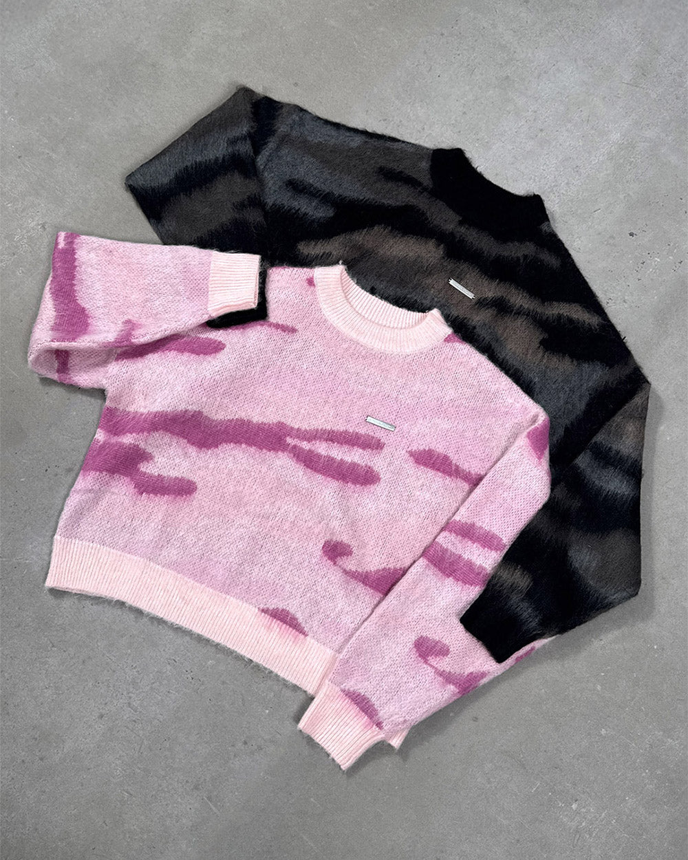 CAMO KNITWEAR PINK - Cold Culture