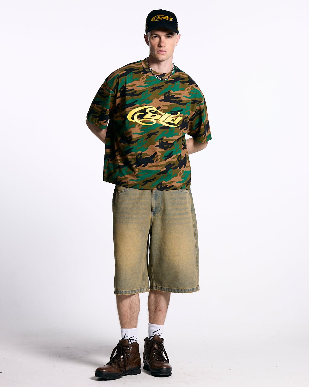CAMO TEE GREEN - COLD CULTURE