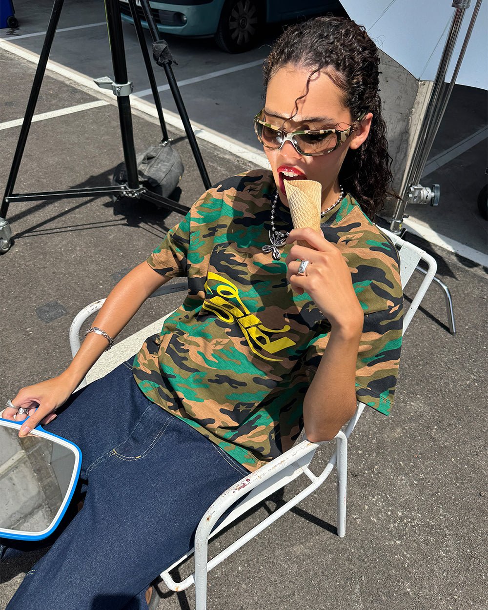 CAMO TEE GREEN - COLD CULTURE