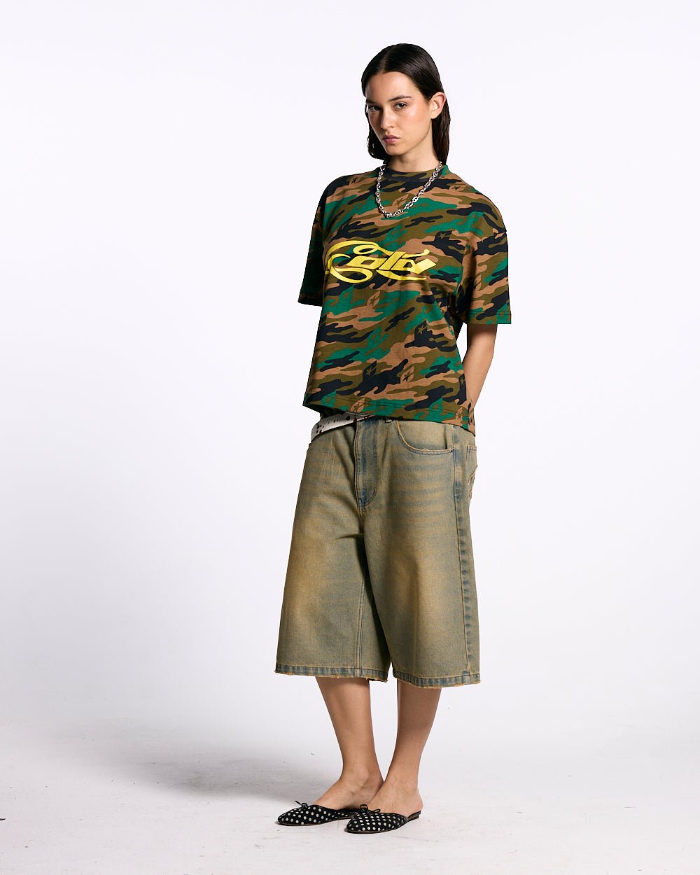 CAMO TEE GREEN - COLD CULTURE