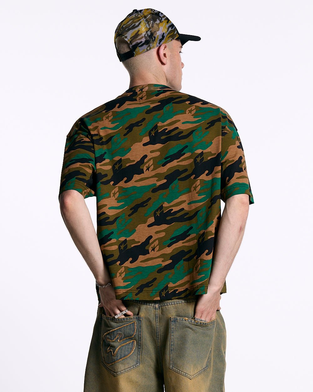 CAMO TEE GREEN - COLD CULTURE