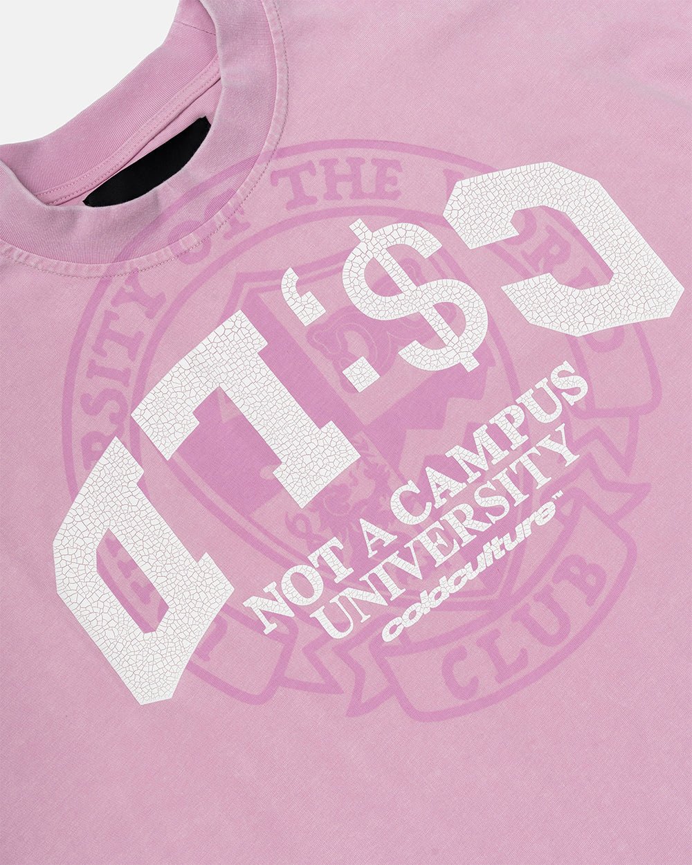 CAMPUS TEE PINK - Cold Culture