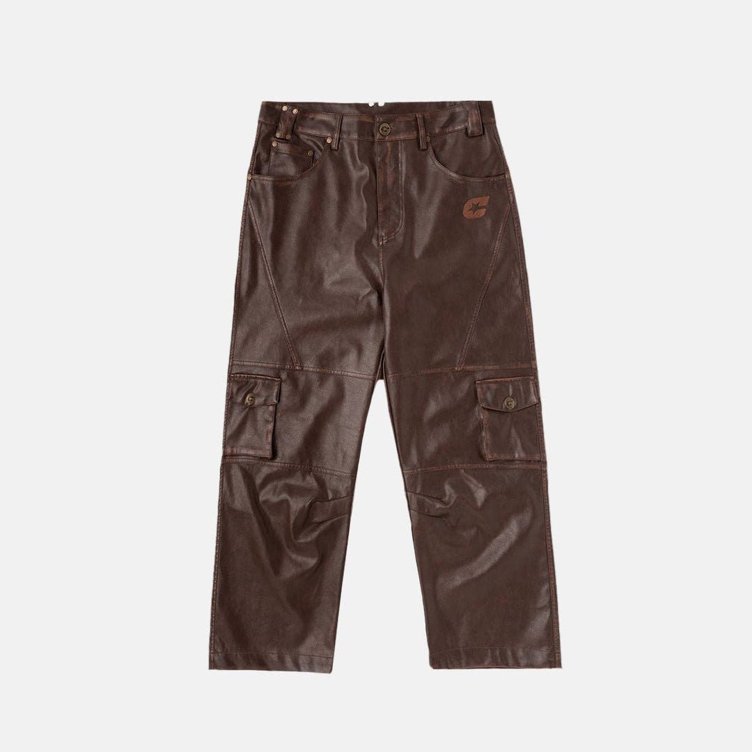 CARGO V2 PANTS BROWN LEATHER - Cold Culture