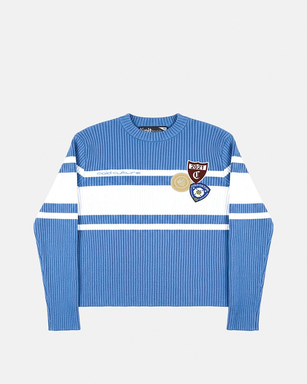 CARTER KNIT BLUE - Cold Culture