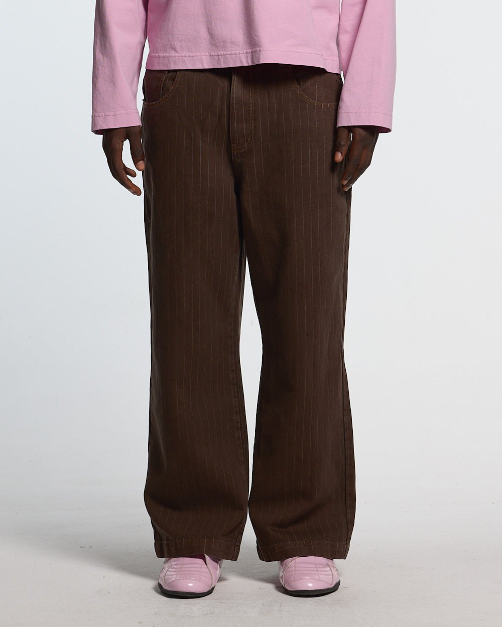 CASINO PANTS BROWN DENIM - Cold Culture