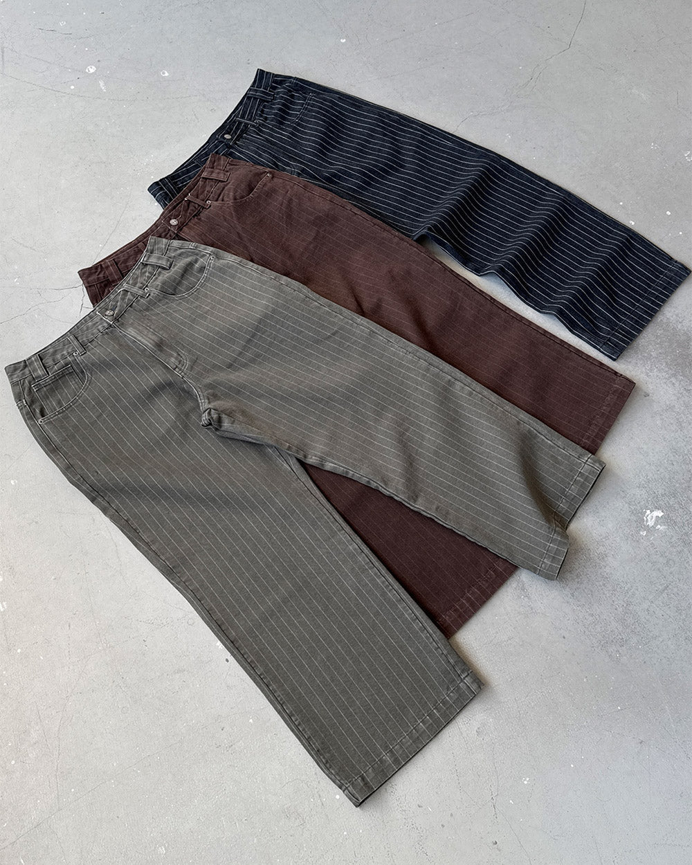 CASINO PANTS BROWN DENIM - Cold Culture