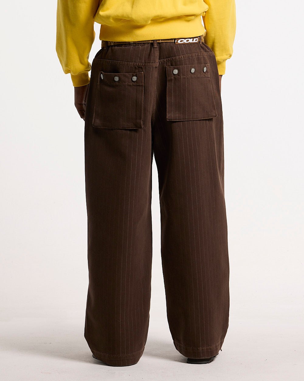 CASINO PANTS BROWN DENIM - Cold Culture #man