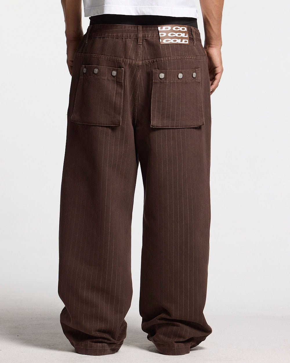 CASINO PANTS BROWN DENIM - Cold Culture #man