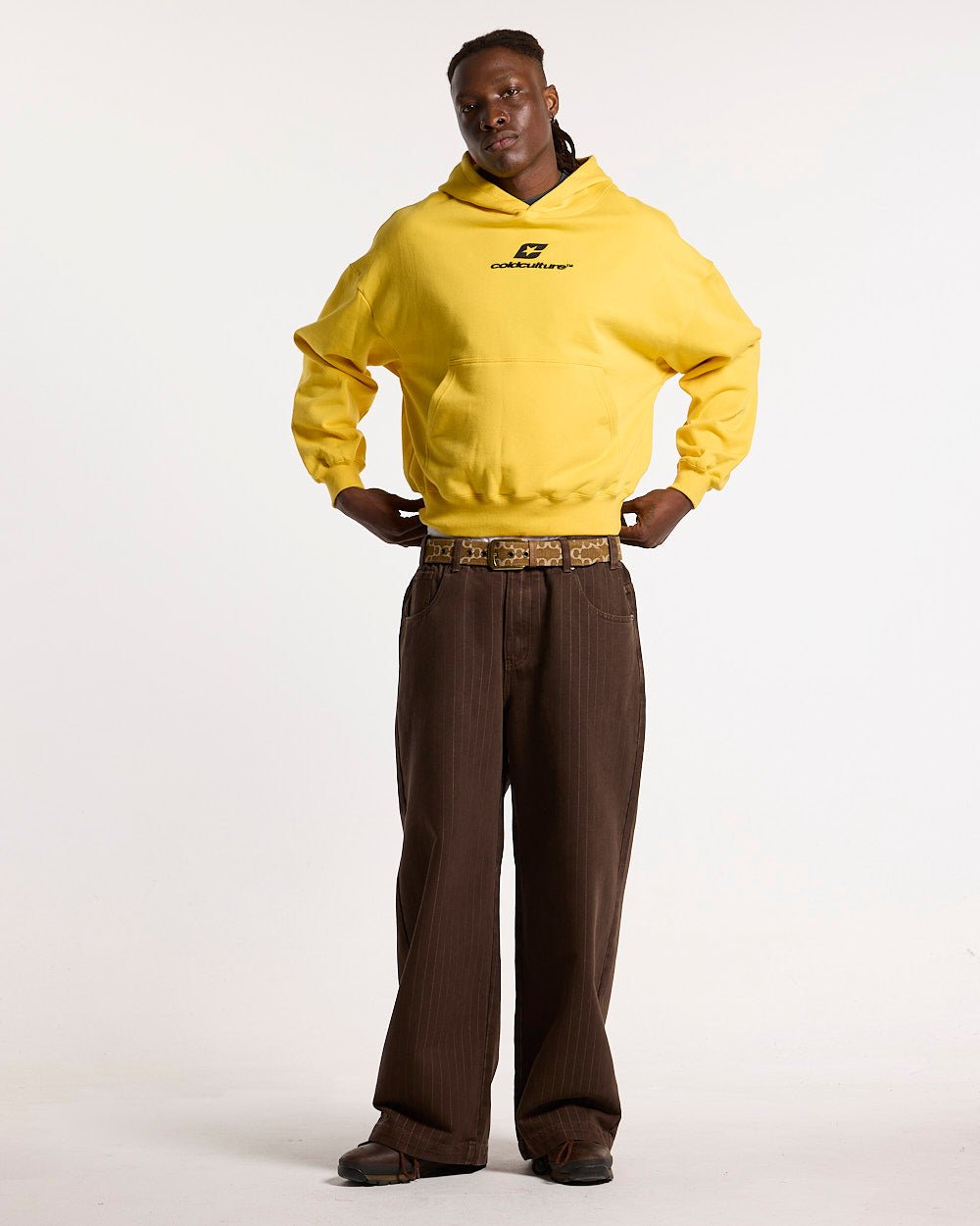 CASINO PANTS BROWN DENIM - Cold Culture #man