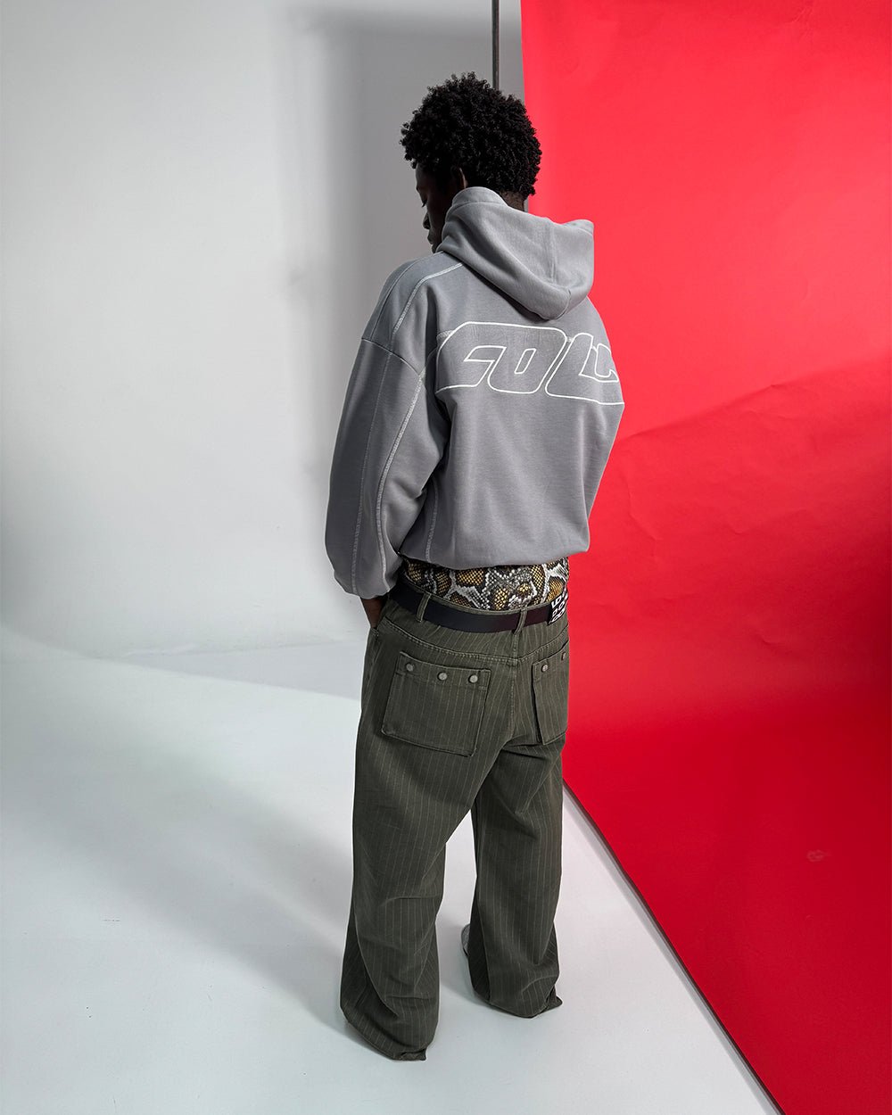 CASINO PANTS GREEN DENIM - Cold Culture