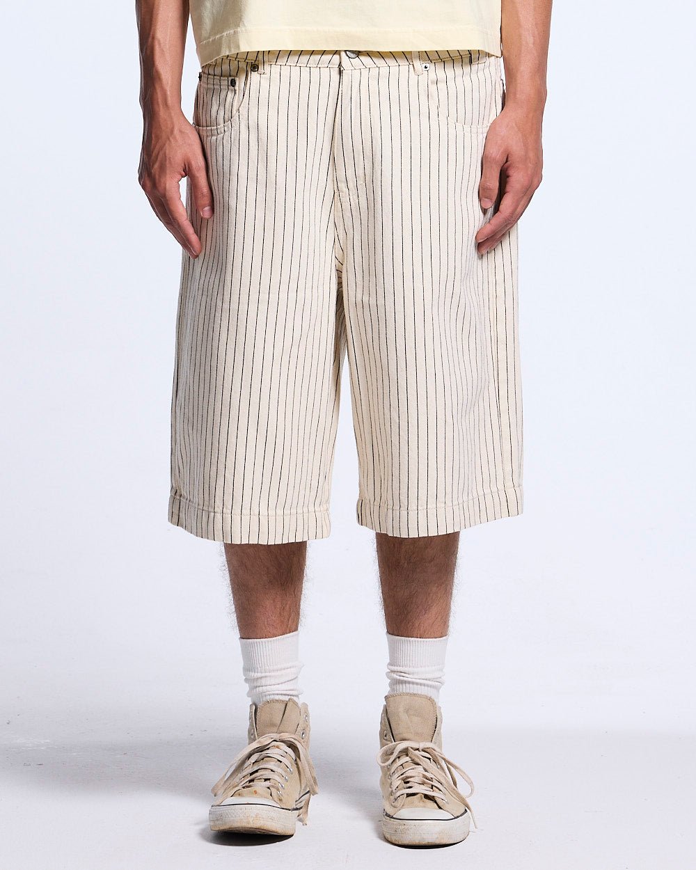 CASINO SHORT OFF - WHITE - Cold Culture