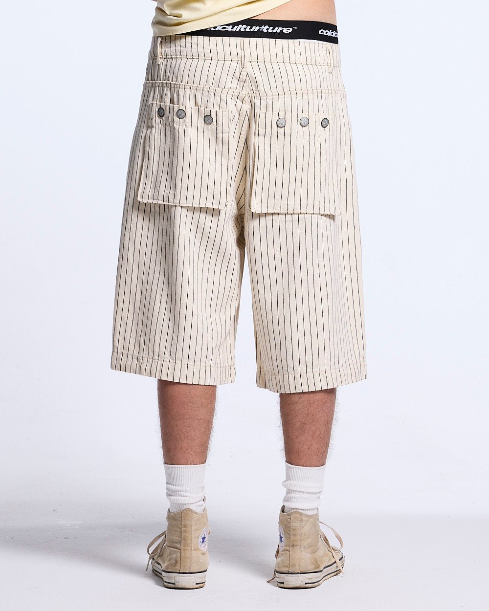 CASINO SHORT OFF - WHITE - Cold Culture