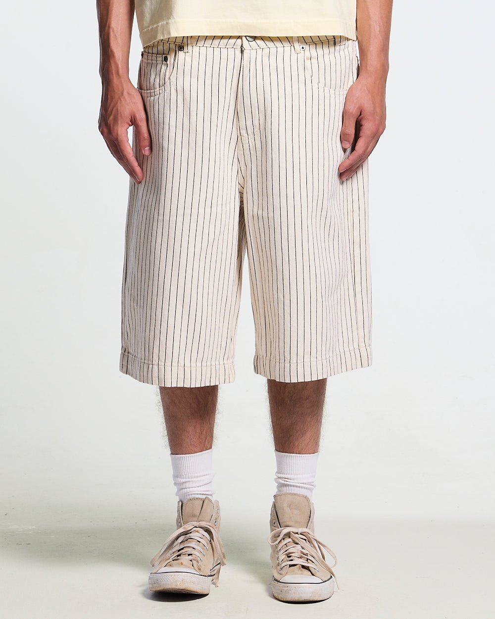 CASINO SHORT OFF - WHITE - Cold Culture