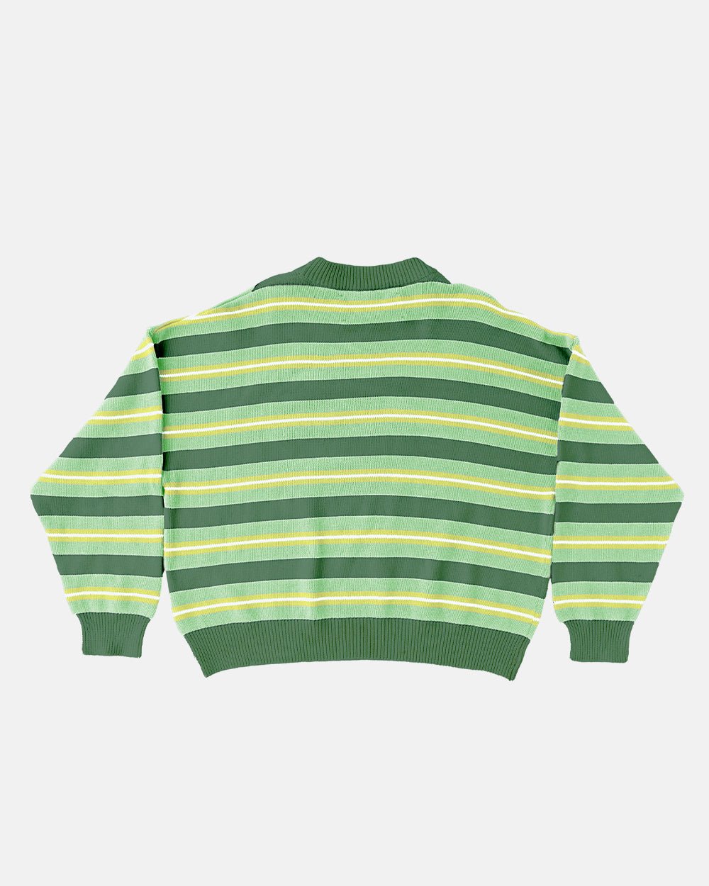 CASINO STRIPES KNIT PALE JADE - COLD CULTURE