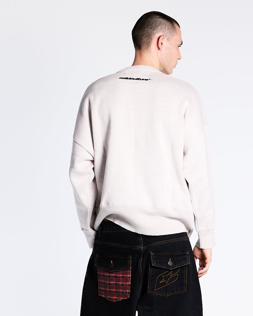 CHAMPIONS CLUB KNIT LIGHT GREY - COLD CULTURE