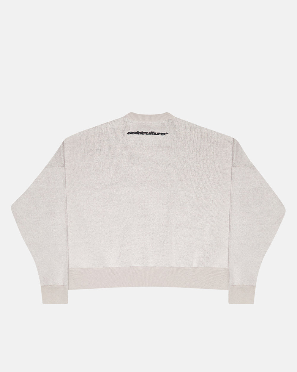 CHAMPIONS CLUB KNIT LIGHT GREY - COLD CULTURE