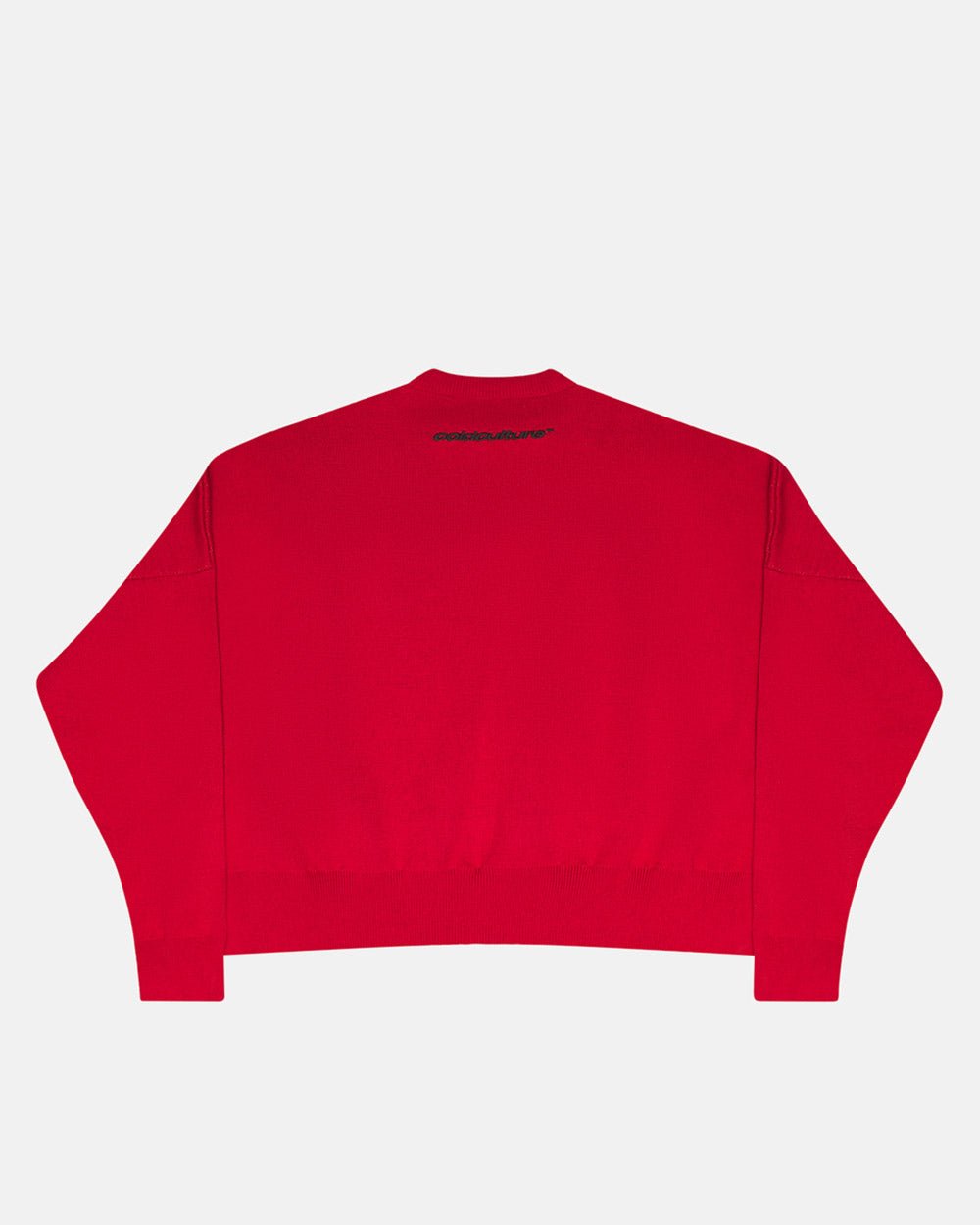 CHAMPIONS CLUB KNIT VIVID RED - COLD CULTURE