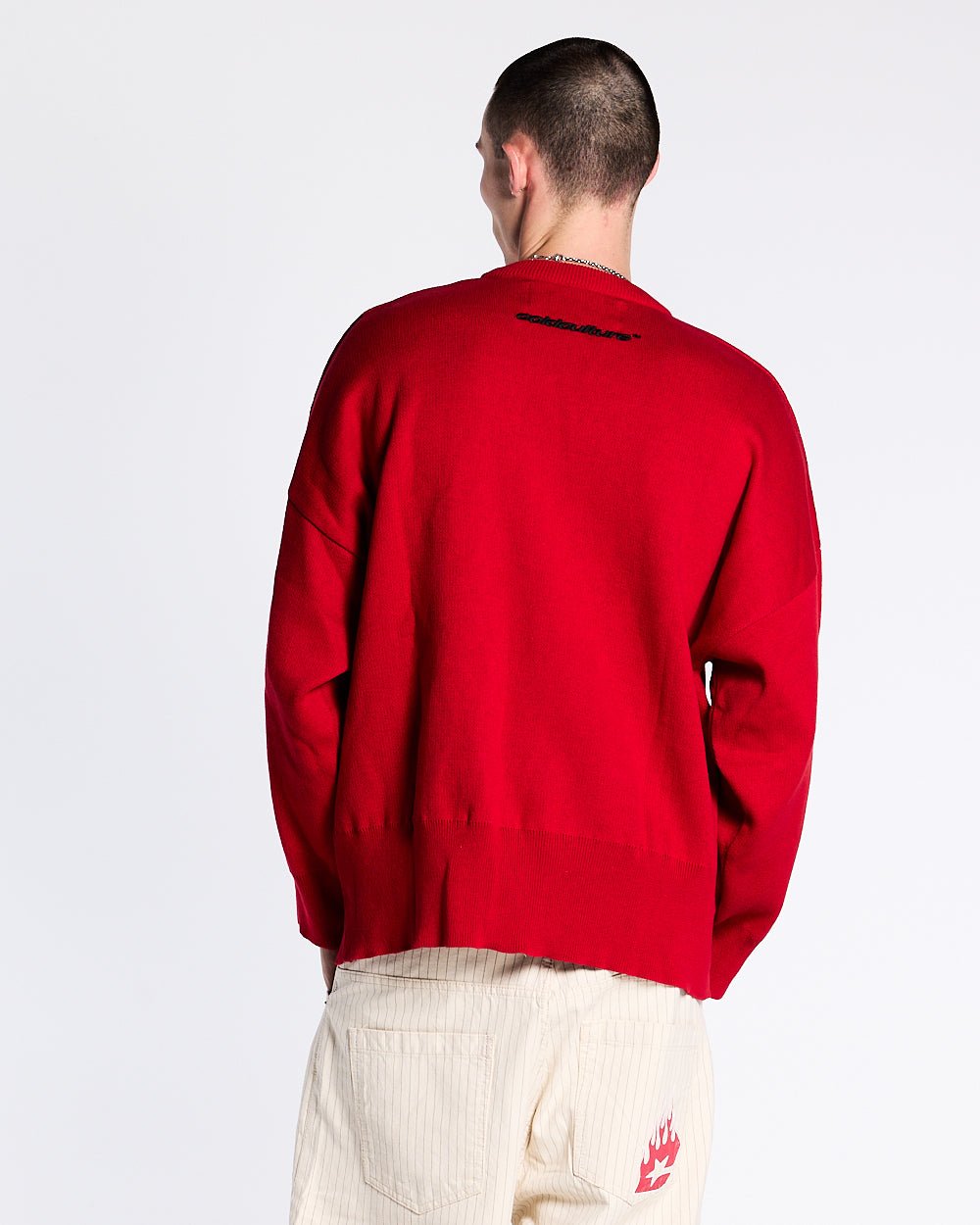 CHAMPIONS CLUB KNIT VIVID RED - COLD CULTURE