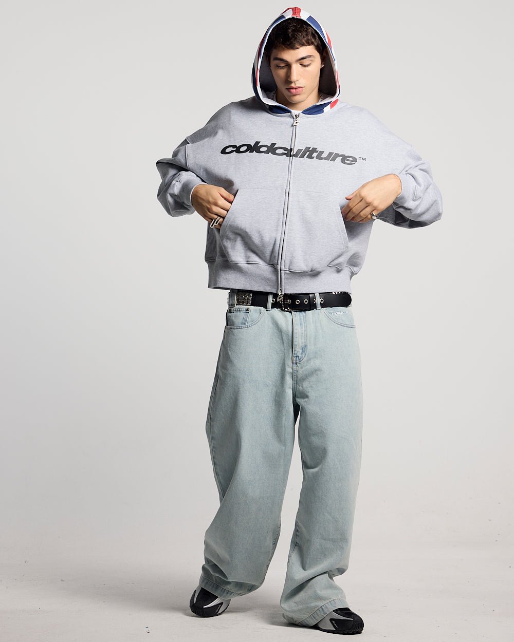 CHEERS ZIPPER ASH GREY - Cold Culture