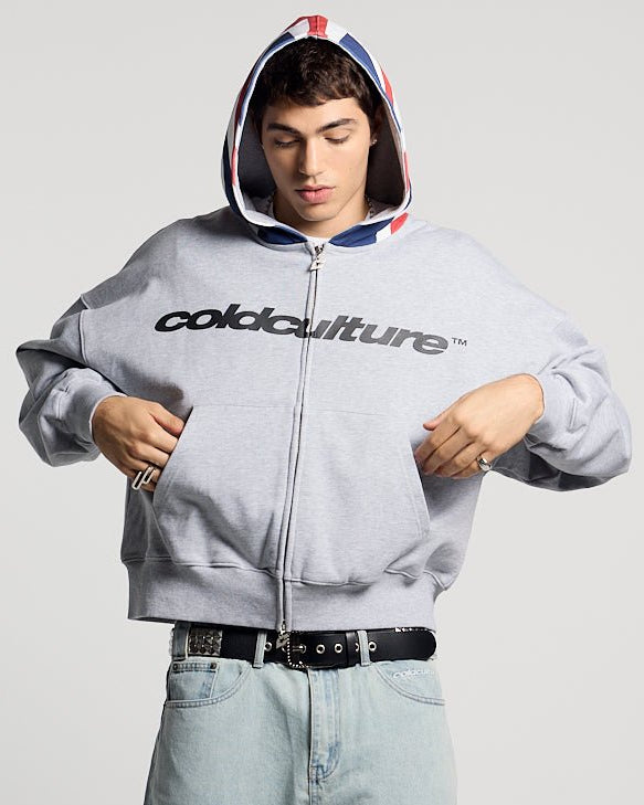 CHEERS ZIPPER ASH GREY - Cold Culture #man