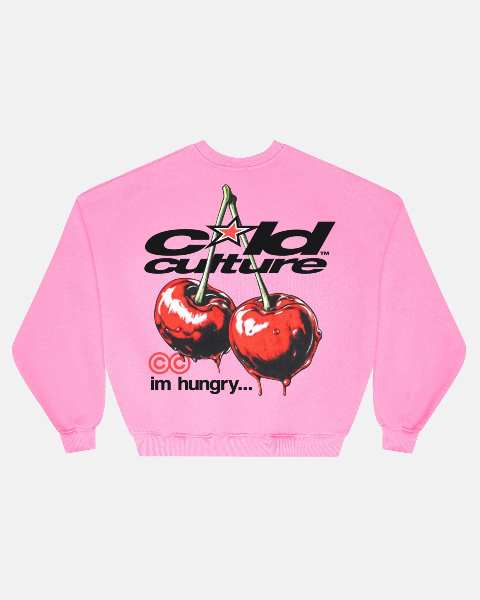 CHERRY CREWNECK PINK - COLD CULTURE