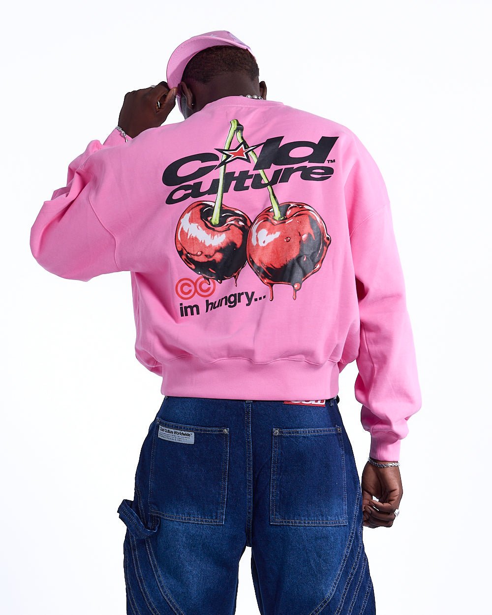 CHERRY CREWNECK PINK - COLD CULTURE