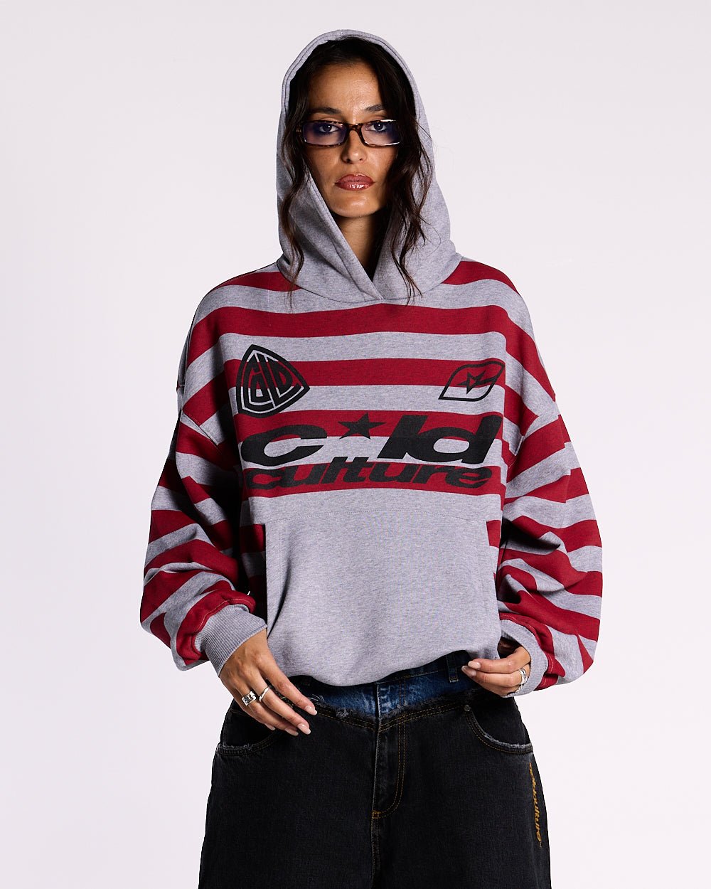 CHEWING GUM HOODIE GREY - COLD CULTURE