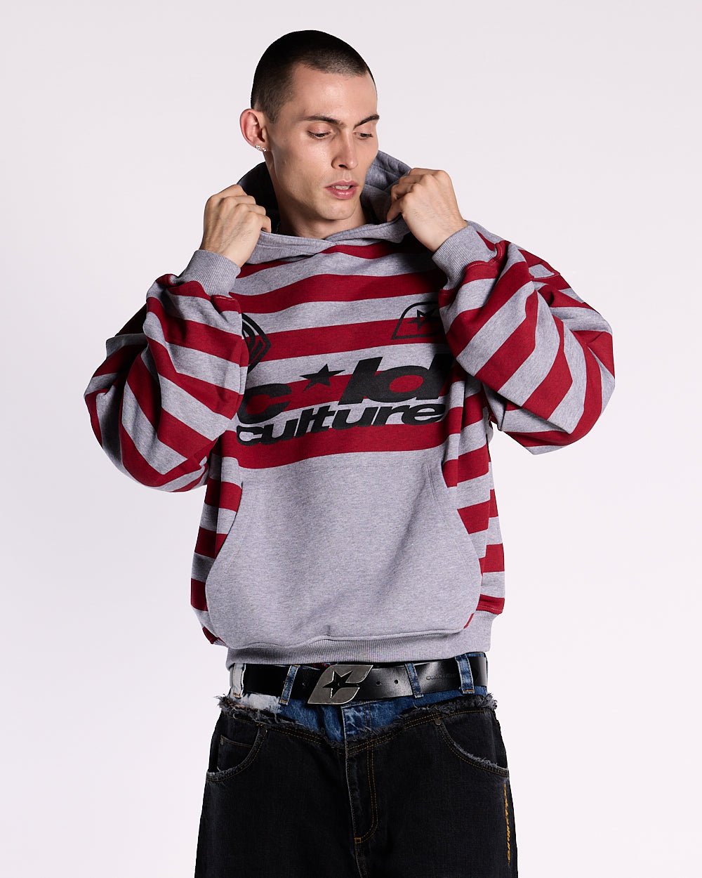 CHEWING GUM HOODIE GREY - COLD CULTURE