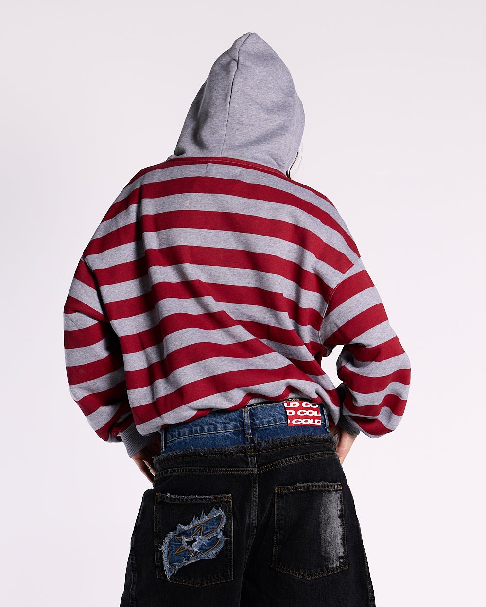 CHEWING GUM HOODIE GREY - COLD CULTURE