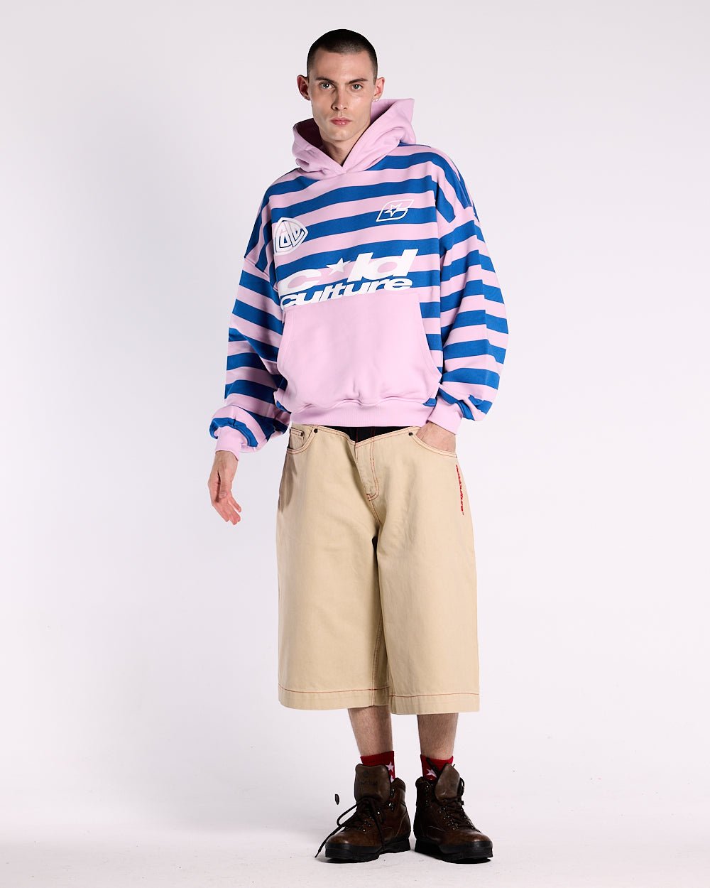 CHEWING GUM HOODIE PINK - COLD CULTURE