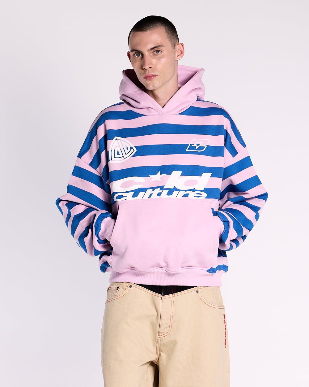 CHEWING GUM HOODIE PINK - COLD CULTURE
