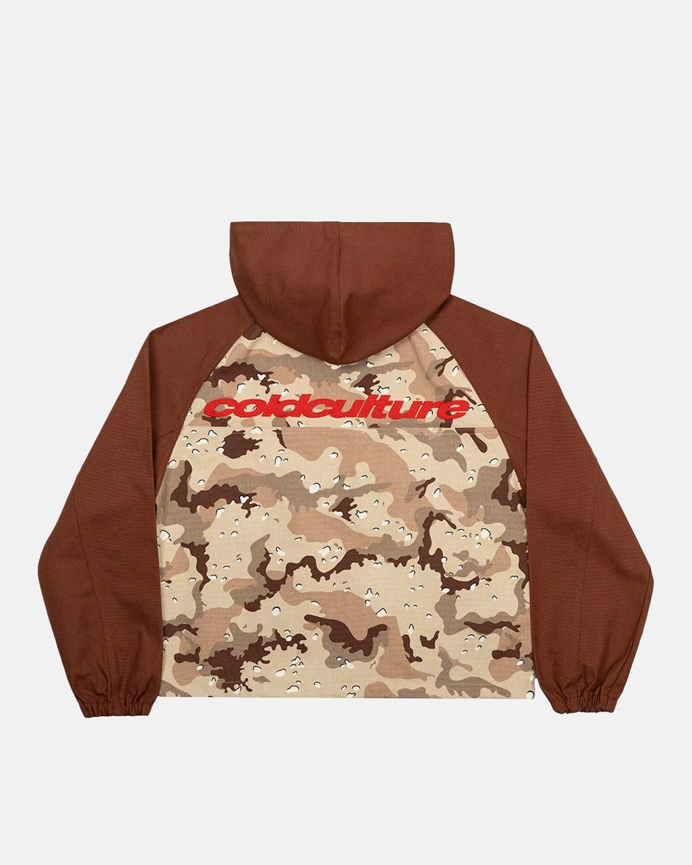 CHIPPED CAMO JACKET BROWN & CAMO - Cold Culture
