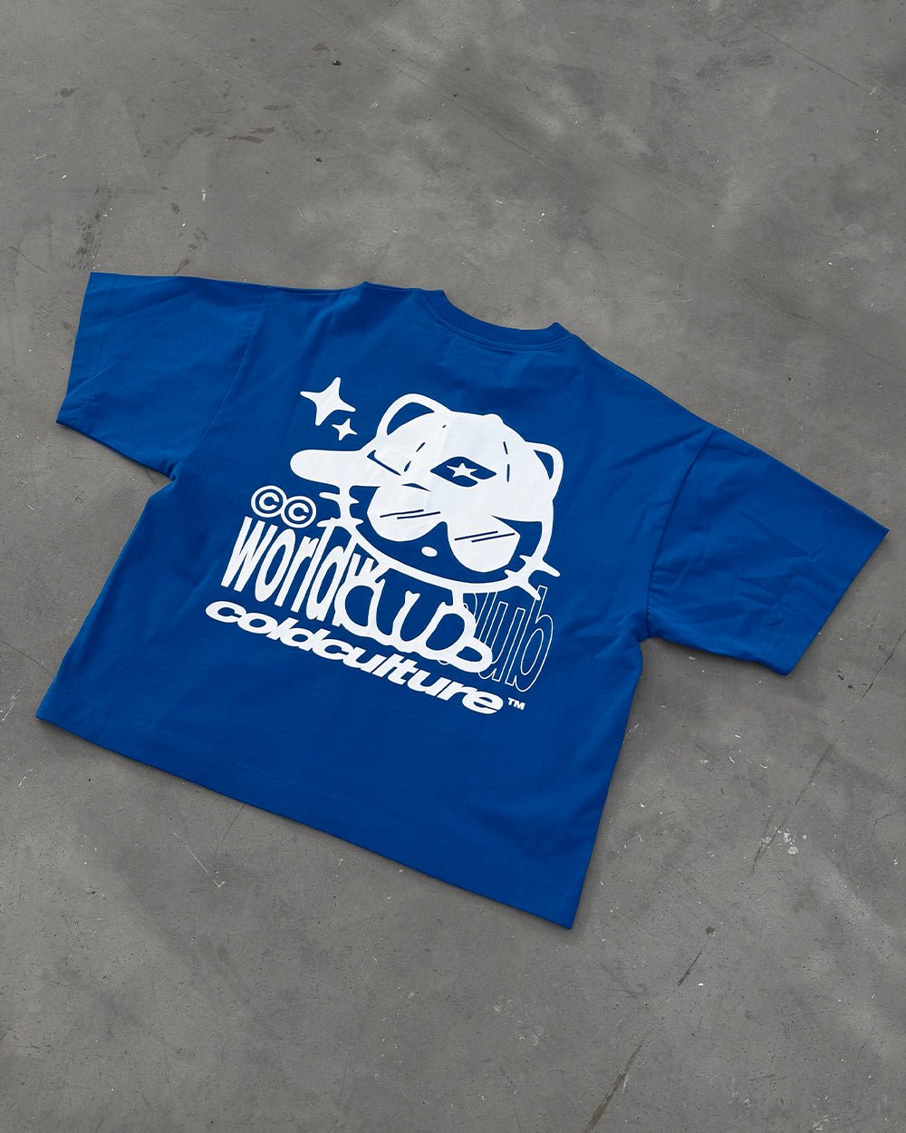 CIBERCAT TEE BLUE - Cold Culture