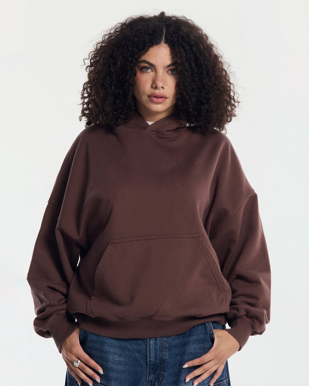 CIRCULAR DANCE HOODIE WENGE - COLD CULTURE