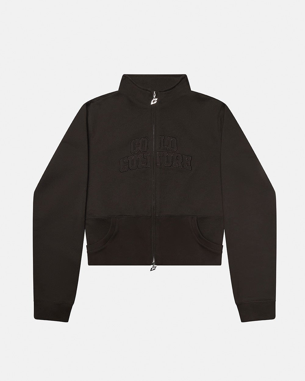 CITY ZIP UP DARK GREY - Cold Culture