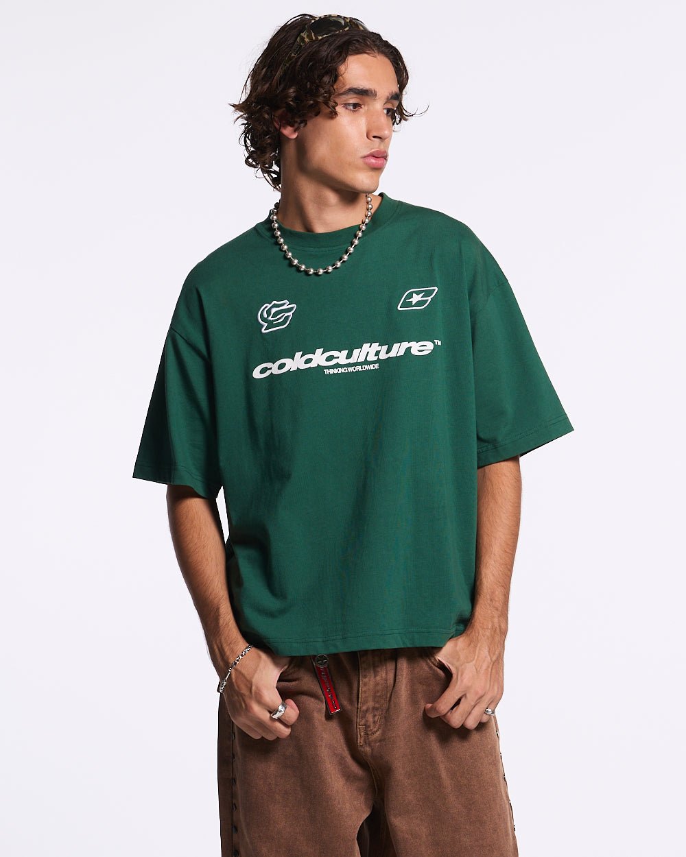CLASSIC TEE DARK GREEN - COLD CULTURE